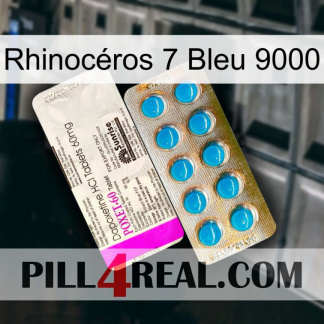Rhinocéros 7 Bleu 9000 new07